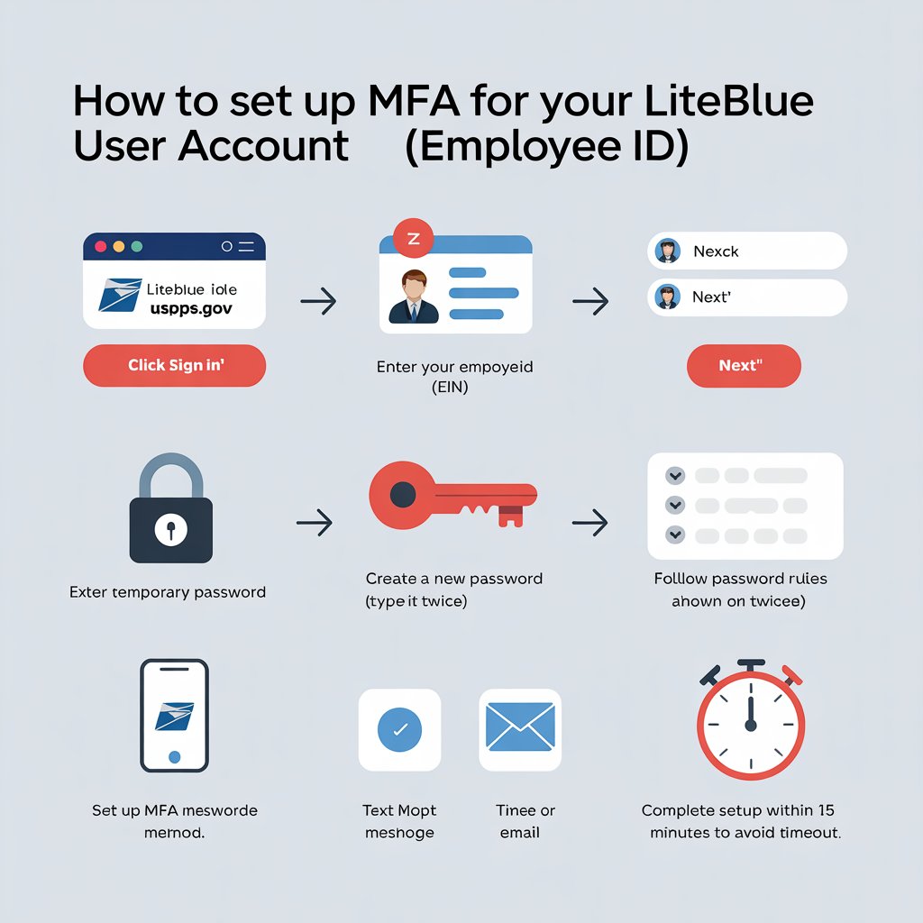 How to set up MFA for your LiteBlue user account (Employee ID)