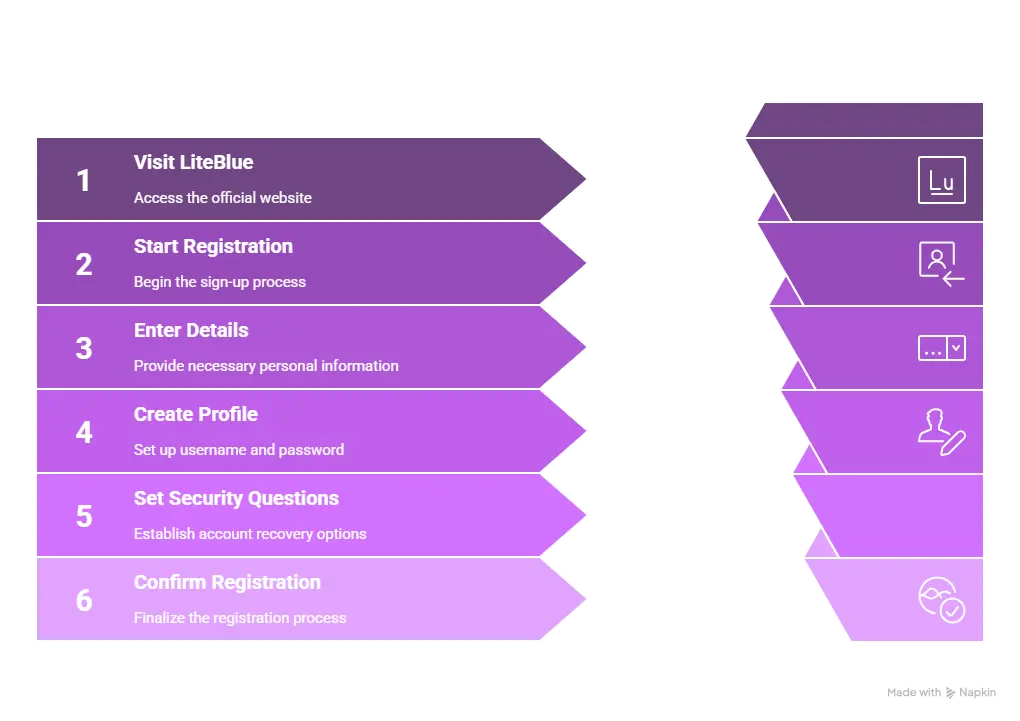 LiteBlue Registration Process